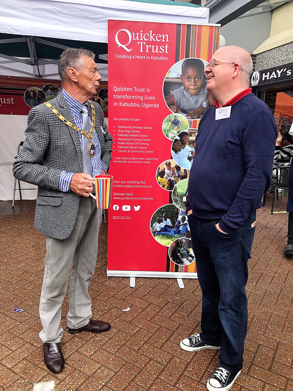 Mayor Cllr Paul Holbrook Paul Pirie